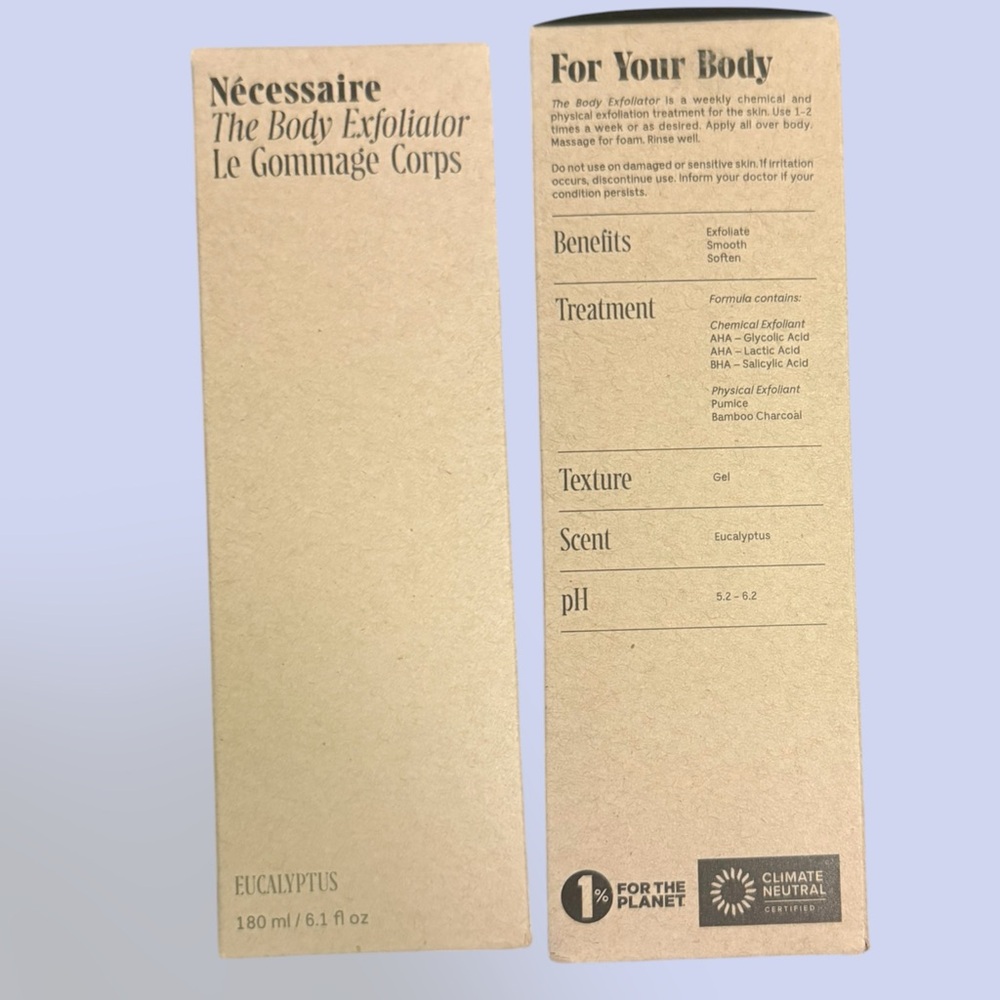 🌈2 for $100🌈 Necessaire - The Body Exfoliator